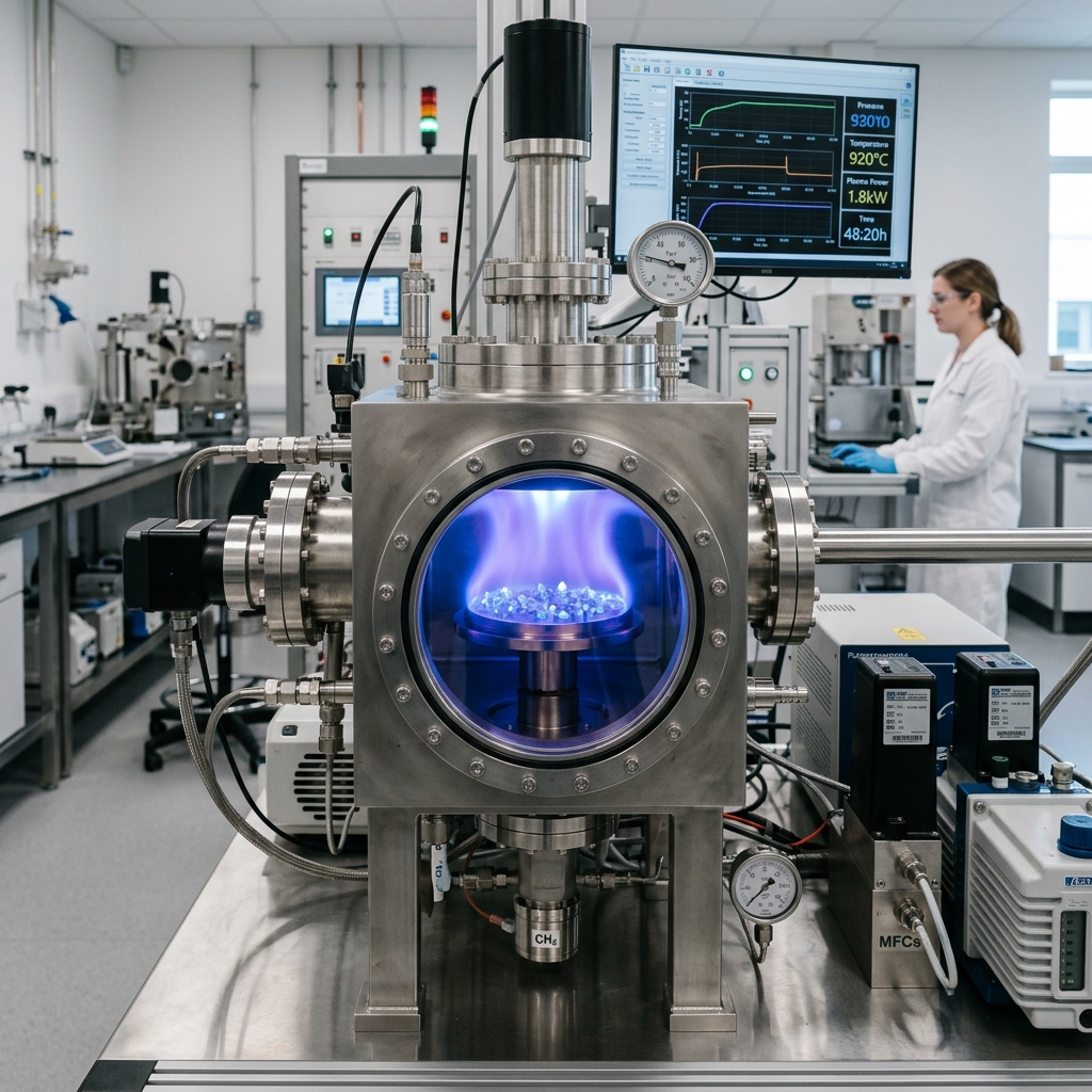 The Physics of Sustainable Luxury: CVD Diamond Growth
