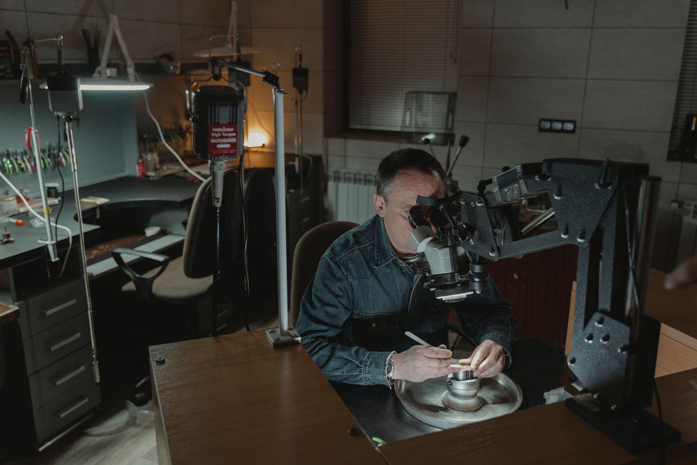 A vocational training session